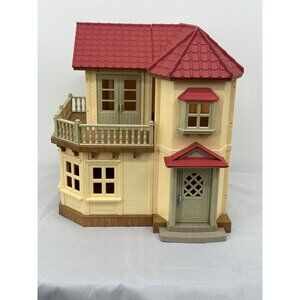 Calico Critters Vintage Red Roof Roofed House Country Home Sylvanian Family